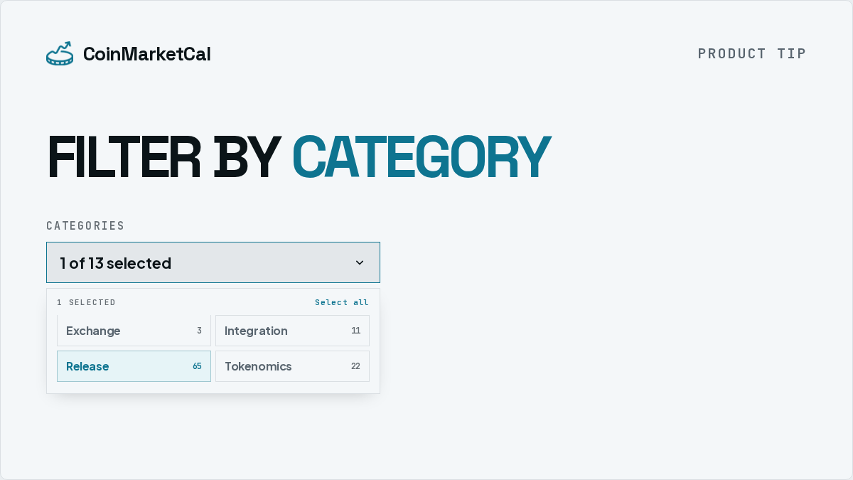 Product Tip Category